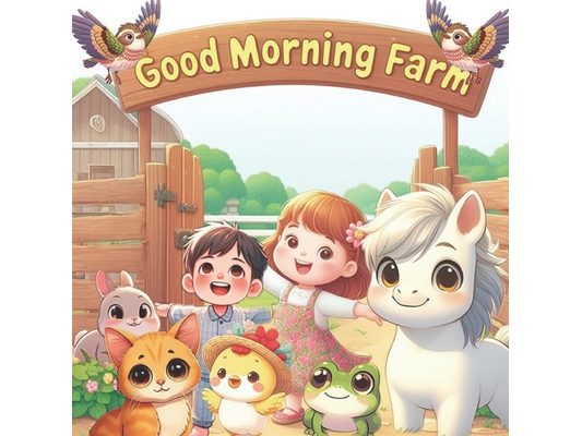 Good Morning，Farm: Good morning, chicks, ducks, kittens, horses, frogs, birds, cows.