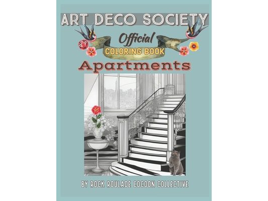 Art Deco Society Official: Coloring Book