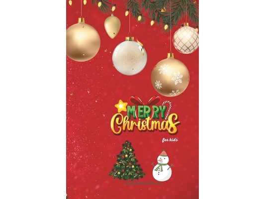 merry christmas: coloring book for kids