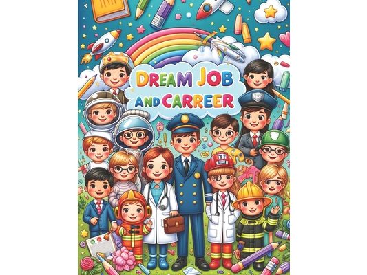 Dream Job and Career: A Coloring Book for Kids: Explore the World of Professions: A Fun and Educational Coloring Journey for Kids