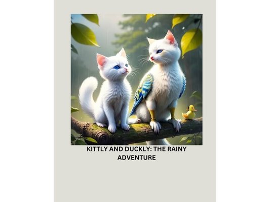 Kittly and Duckly: The Rainy Adventure: children stories for animals kids adventures themed literature characters fantasy picture books t