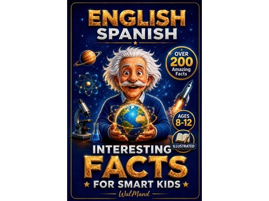 200 Interesting Facts for Smart Kids: Discover fun trivia in English & Spanish, engaging young minds with fascinating knowledge!Explore history, physi
