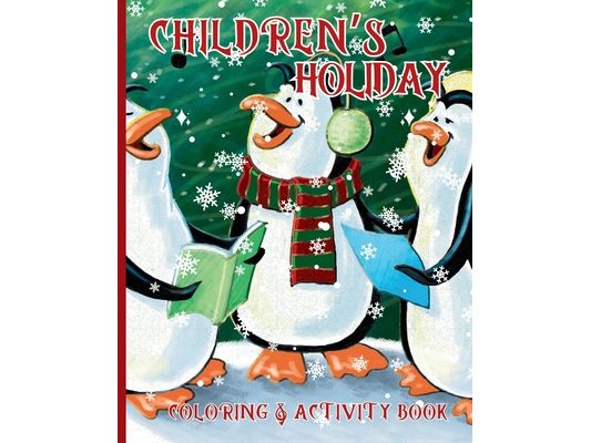 Children's Holiday Coloring & Activity Book