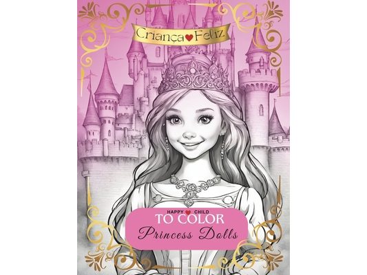 To Color Princess Dolls