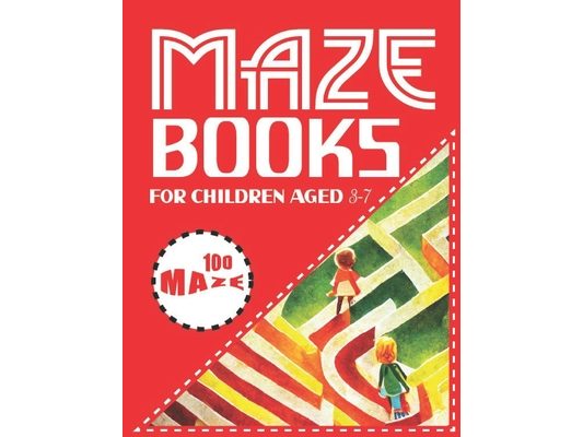 Maze Books For Children Aged 3-7: Simple and Fun Mazes for Developing Minds