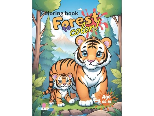 forest to color: Coloring Book