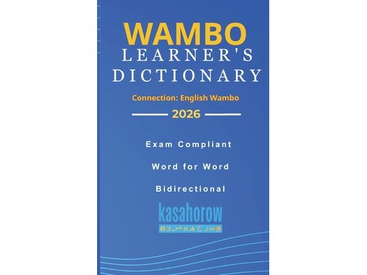 Wambo Learner's Dictionary