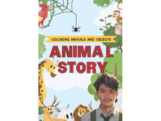 Coloring Animals and Objects Animal Story