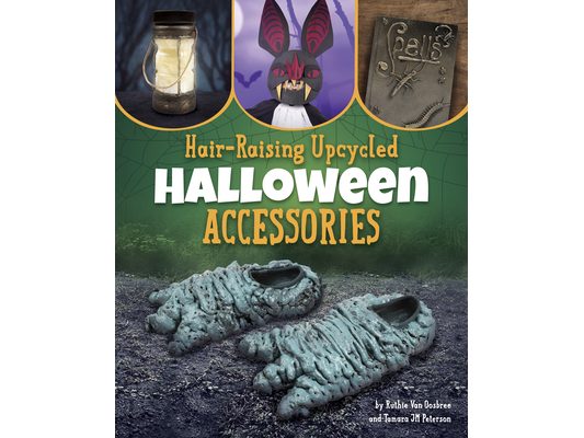 Hair-Raising Upcycled Halloween Accessories