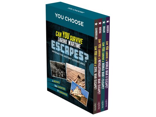 You Choose: Can You Survive Daring Wartime Escapes? 4-Book Boxed Set