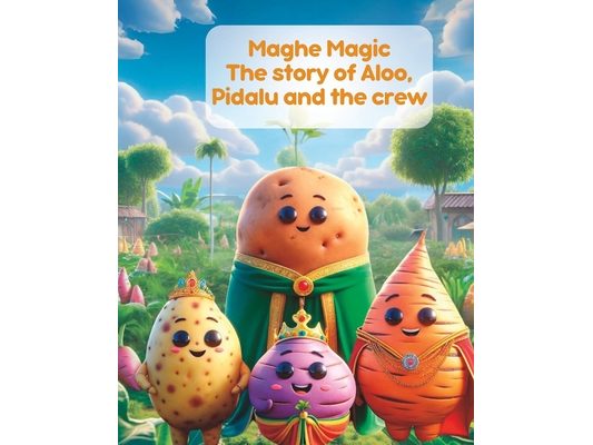 Maghe Magic: The Enchanting Tale of Aloo, Pidalu, and Friends: Nepali Children's Story; Illustrated Story for Nepalese Children