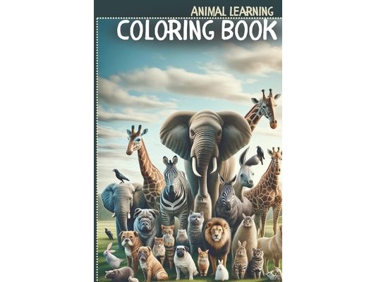 Animal World Coloring Book: Animal Learning