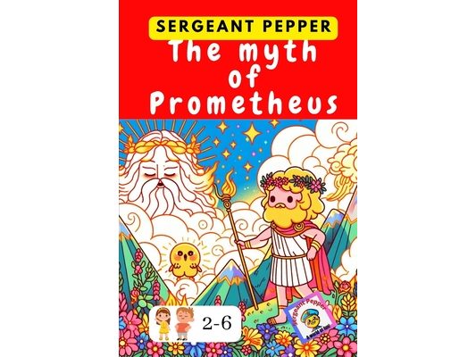 The myth of Prometheus: Ancient Greek myths written and illustrated for children aged 2 to 6