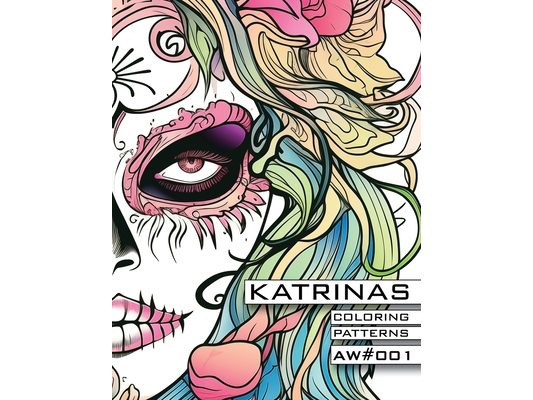Katrinas - Coloring Patterns X Atomic Watermelon - AW#001: Color Exploration Book for Kids and Adults - Spark Creativity, Explore Forms, Educate Yours