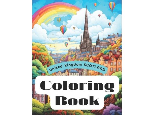 Coloring Book: UK Scotland