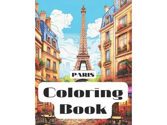 Coloring Book: Paris