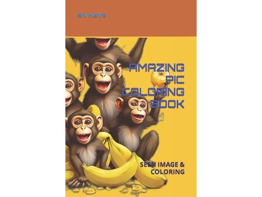 Amazing PIC Coloring Book: Seen Image & Coloring