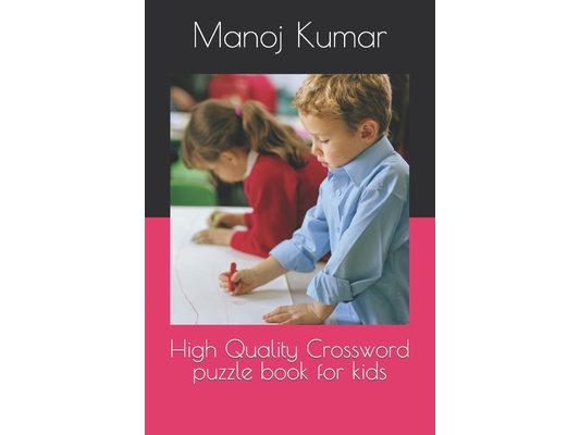 High Quality Crossword puzzle book for kids