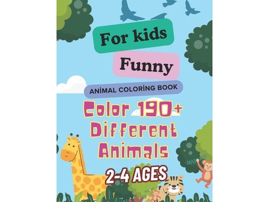 Colorful Creatures: A Fun and Educational Coloring Book for 2-4 Year Olds: Discover, Color, Learn!