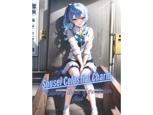 Sousei Celestial Charm: Coloring Book of the Stellar Idol