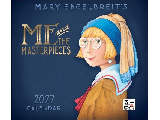 Mary Engelbreit's Me and the Masterpieces 2027 Deluxe Wall Calendar