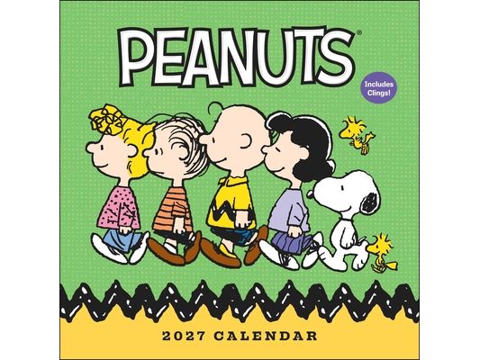 Peanuts(r) 2027 Wall Calendar with Clings