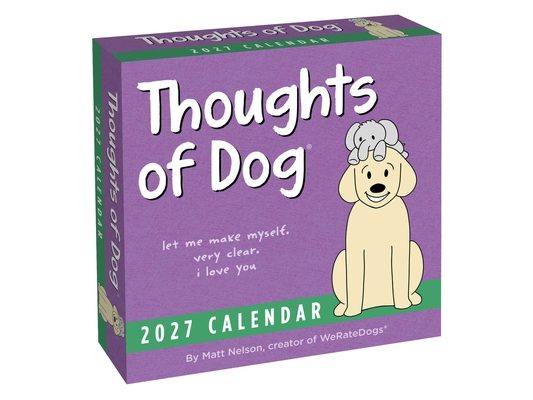 Thoughts of Dog 2027 Day-To-Day Calendar