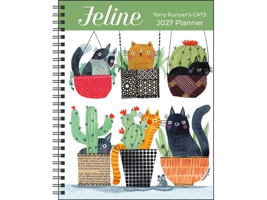 Feline 2027 Monthly/Weekly Planner Calendar