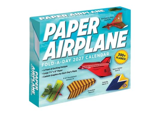 Paper Airplane 2027 Fold-A-Day Calendar