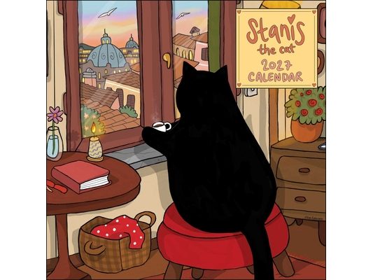 Stanis the Cat 2027 Wall Calendar