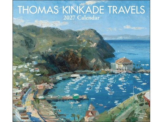 Thomas Kinkade Travels 2027 Deluxe Wall Calendar