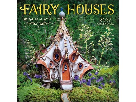 Fairy Houses 2027 Wall Calendar