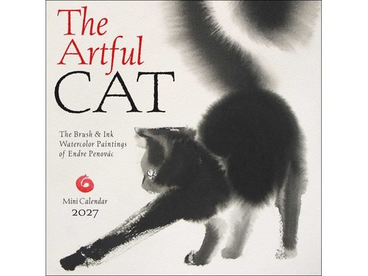 The Artful Cat 2027 Mini Wall Calendar