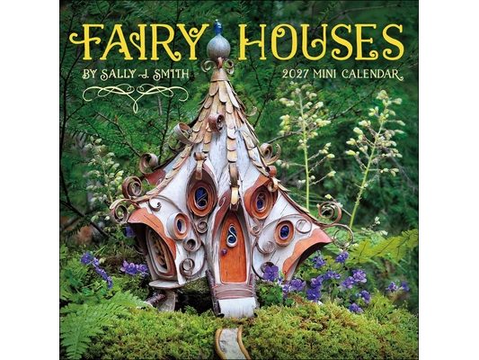 Fairy Houses 2027 Mini Wall Calendar