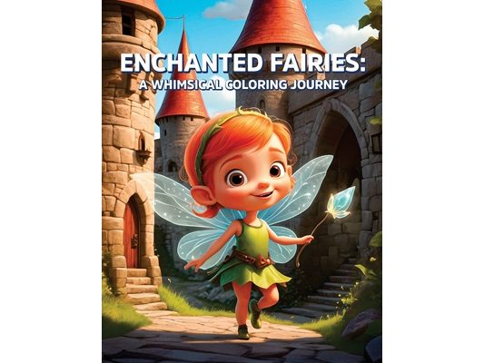 Enchanted Fairies: A Whimsical Coloring Journey: Discover Magic with 32 Enchanting Fairy Illustrations
