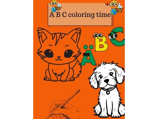 Coloring ABCs: A fun Alphabet coloring Book for kids: A fun and educational coloring book for kids ages 3 - 5