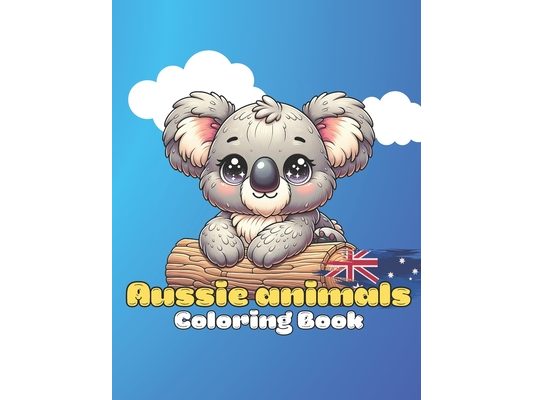 Aussie animals Coloring Book for Kids