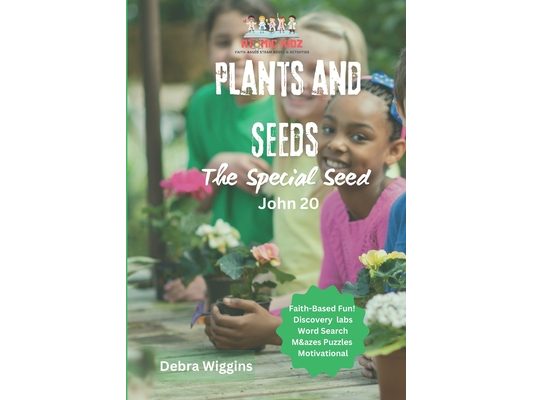 Plants and Seeds STEM Activity Book: The Special Seed (John 20)