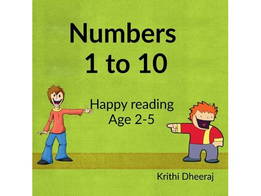 Numbers 1-10: Happy Reading for age 2- 5