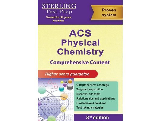 ACS Physical Chemistry: Comprehensive Content, ACS Examination in Physical Chemistry Prep Book