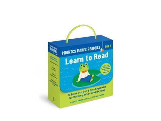 Phonics Makes Readers: Learn to Read Box 2: 15 Books to Build Reading Skills for Kindergarten and Beyond