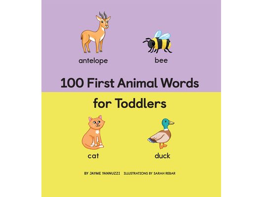100 First Animal Words for Toddlers