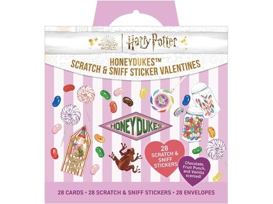 Harry Potter: Honeydukes Scratch & Sniff Sticker Valentines: School Valentines
