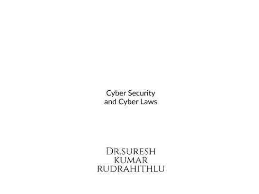 Cyber Security and Cyber Laws