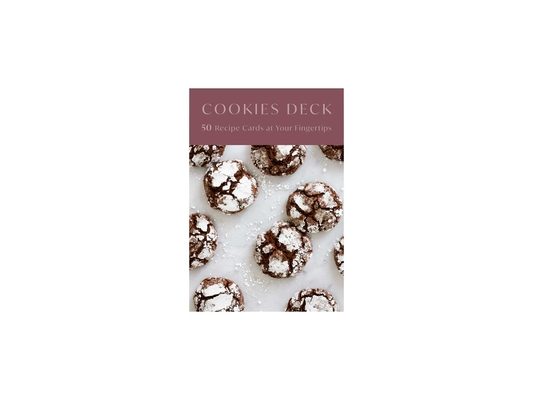 Williams Sonoma Cookies Recipe Deck: 50 Recipe Cards for Cookies & Bars at Your Fingertips