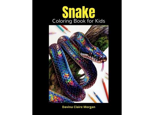 Snake Coloring Book for Kids: Perfect Snake Animal Coloring Pages for Boys, Girls and Kids Ages 4 and Up Beautiful Collection of Coloring Pages Decora