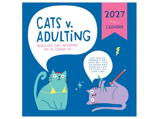Cal 2027- Cat Vs Adulting Wall