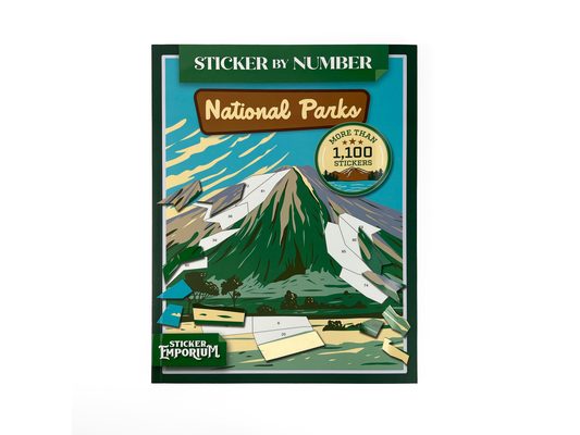 Sticker by Number National Parks: Sticker Emporium