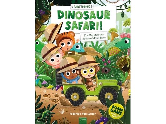 Dinosaur Safari!: The Big Dinosaur Seek-And-Find Book