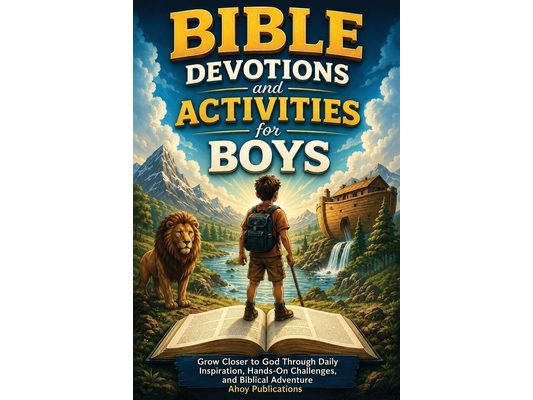 Bible Devotions and Activities for Boys: Grow Closer to God Through Daily Inspiration, Hands-On Challenges, and Biblical Adventure